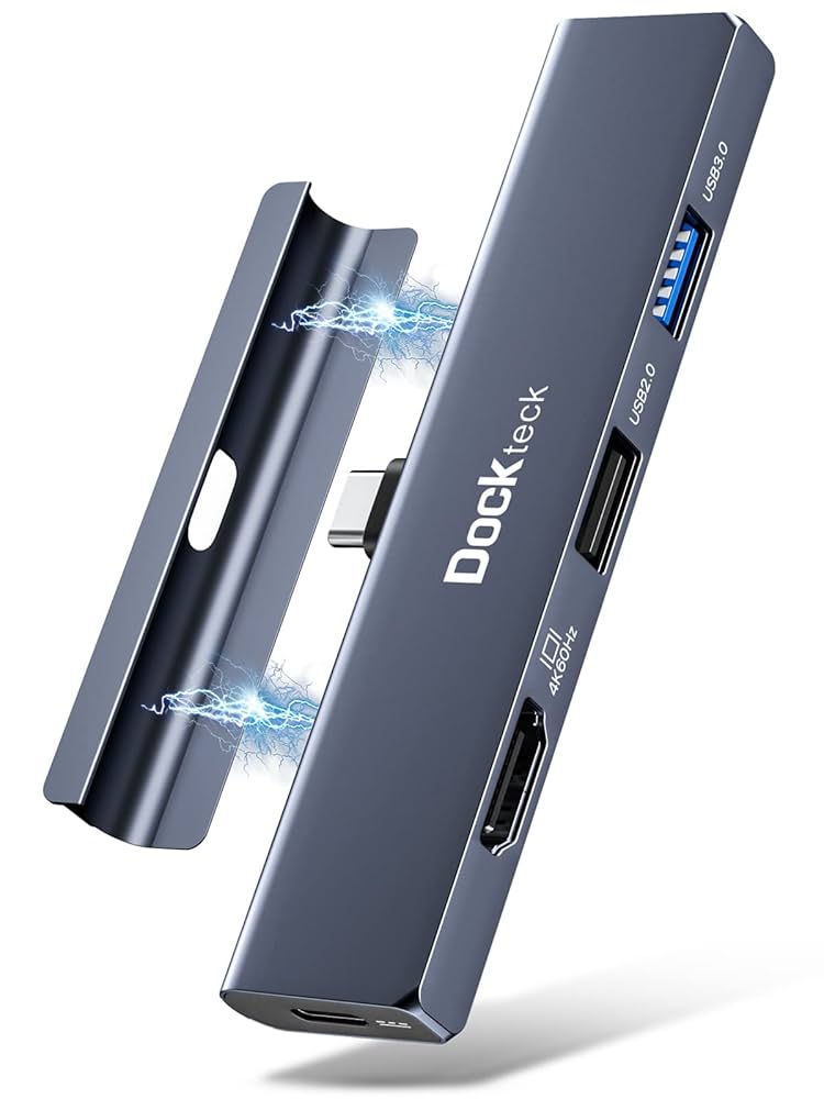 iPad USB C ハブ 3.5mmヘッドフォンジャック搭載 5in1ハブ Amazon | Teleadapt iPad Pro 専用ハブ 5-IN-1 Type C iPad Mini